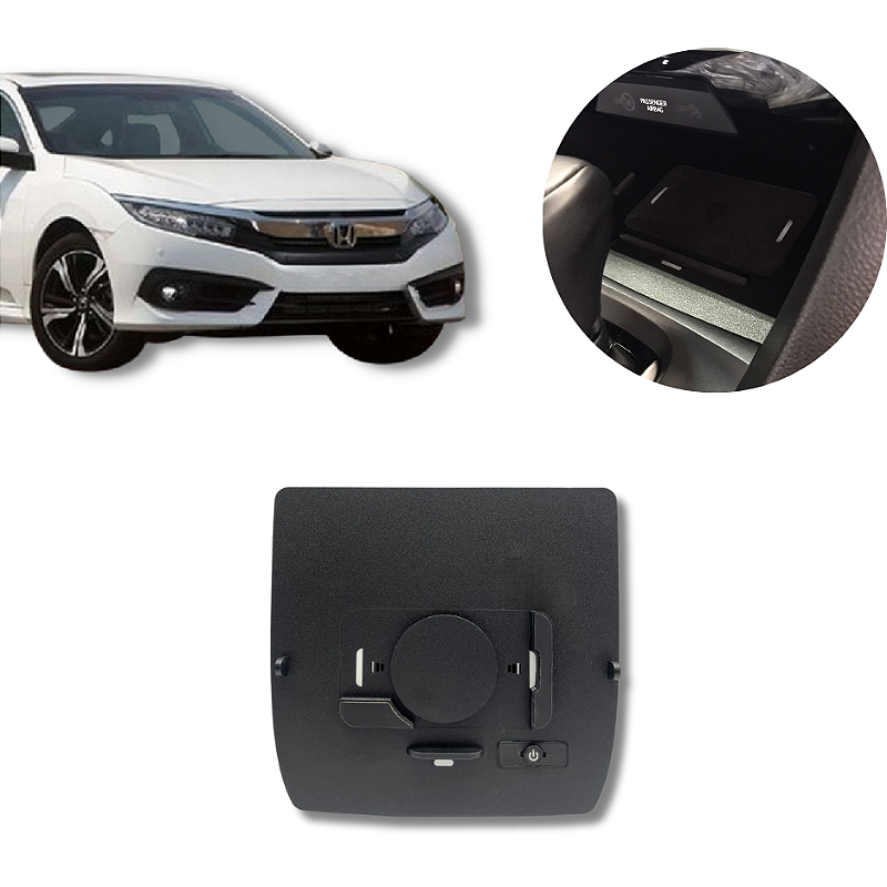 Carregador de Celular por Indução Naf Tech para Honda Civic 2017/2022