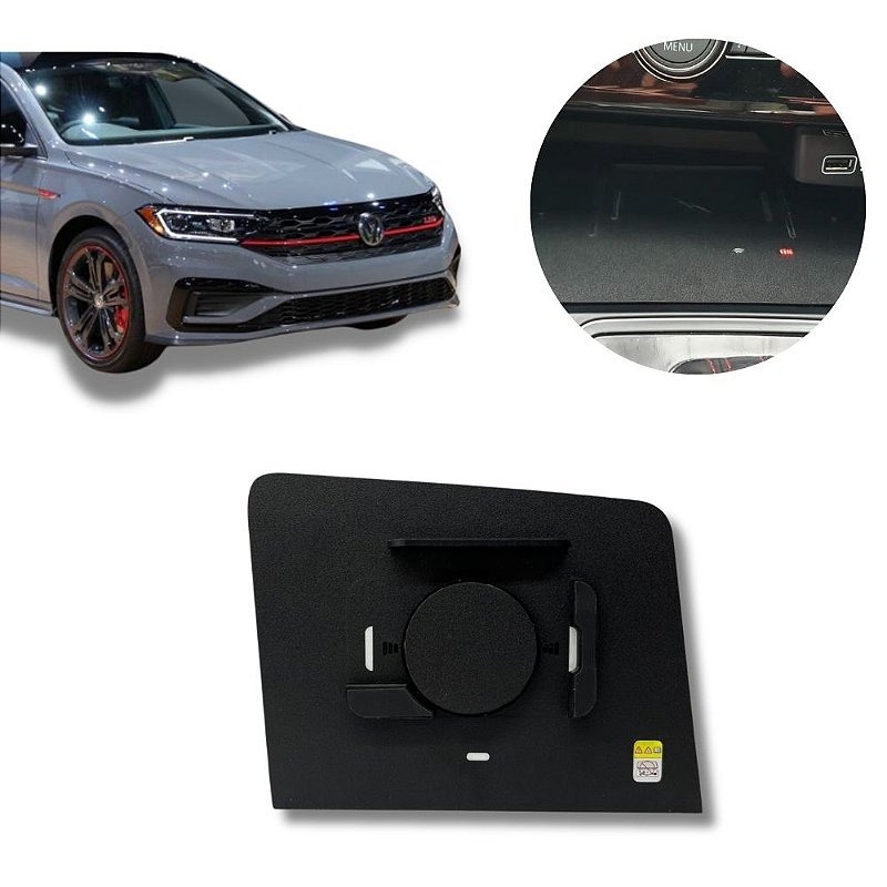 Carregador de Celular por Indução Naf Tech para Volkswagen Jetta 2019/2026