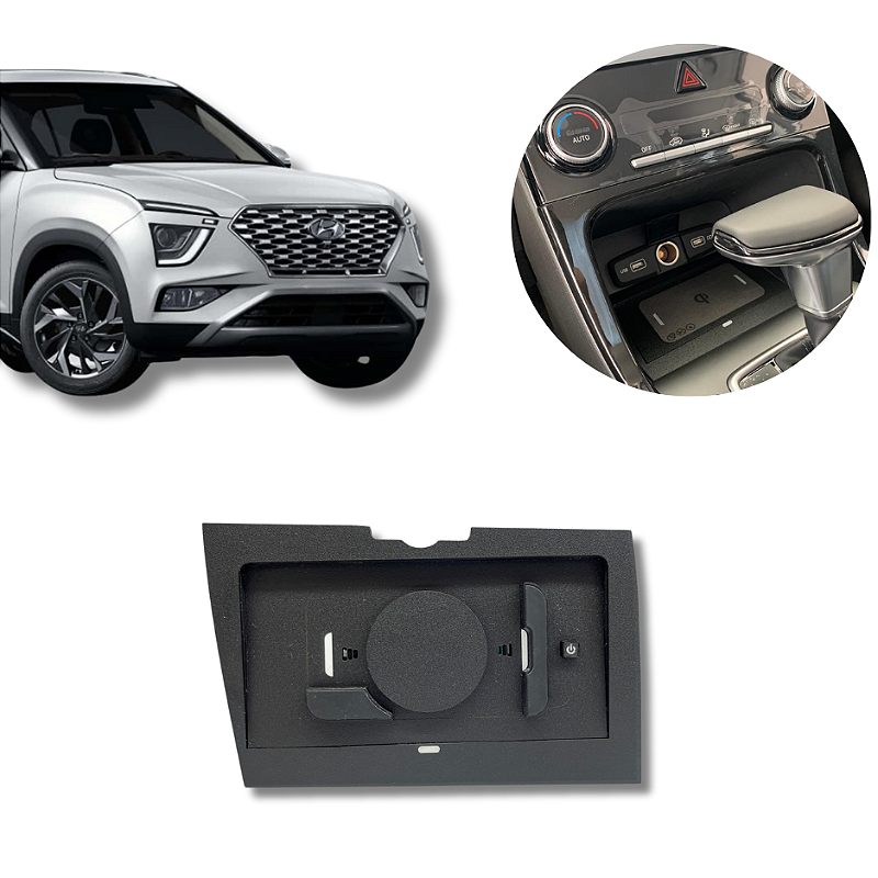 Carregador de Celular por Indução Naf Tech para Hyundai Creta 2023/2026