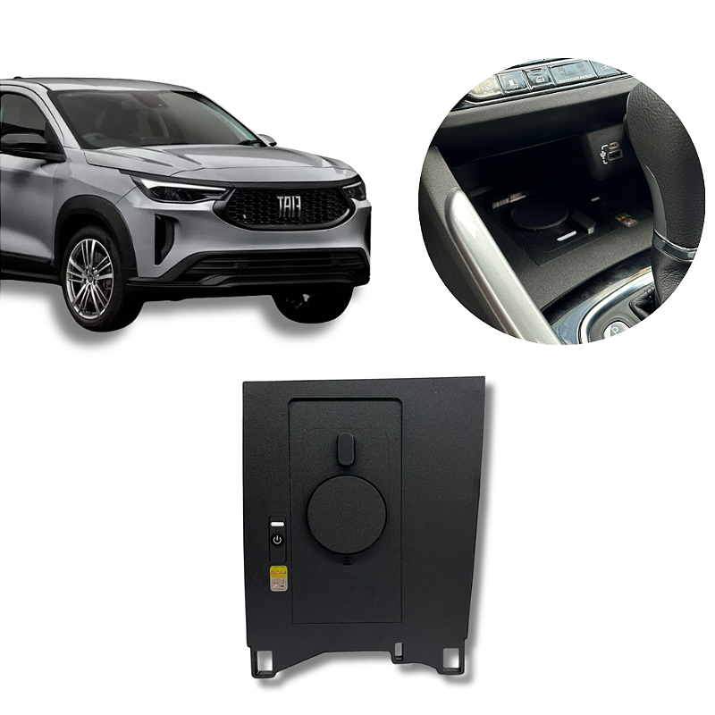 Carregador de Celular por indução Naf Tech para Fiat Fastback 2022/2026