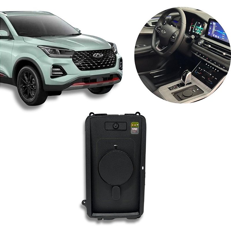 Carregador Por Indução Naf Tech Para Chery Tiggo 5X 2023/2026
