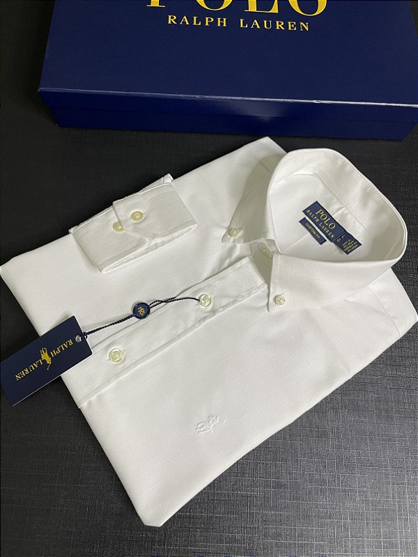 CAMISA RALPH LAUREN OFF WHITE