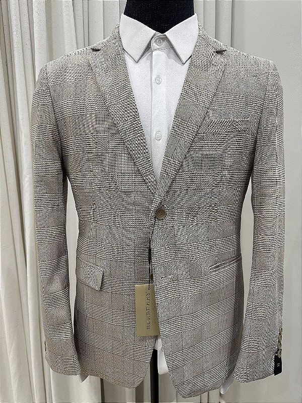 Terno Burberry Xadrez Elegante Masculino