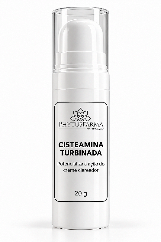 CISTEAMINA TURBINADA | POTENCIALIZA A AÇÃO DO CREME DESPIGMENTANTE | MELASMA RESISTENTE