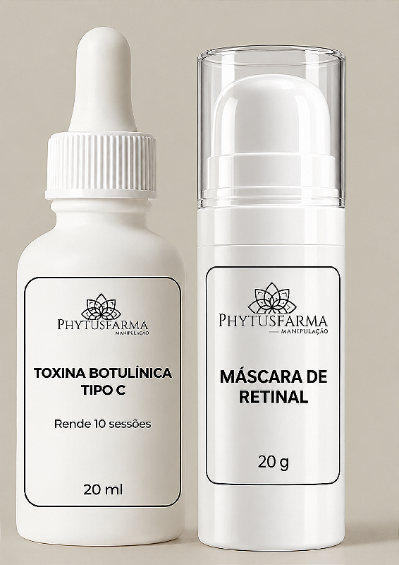 MICROTOX LIGHT: MESCLA DE TOXINA BOTULÍNICA C + MÁSCARA PEELING DE RETINAL | RENDE 10 APLICAÇÕES