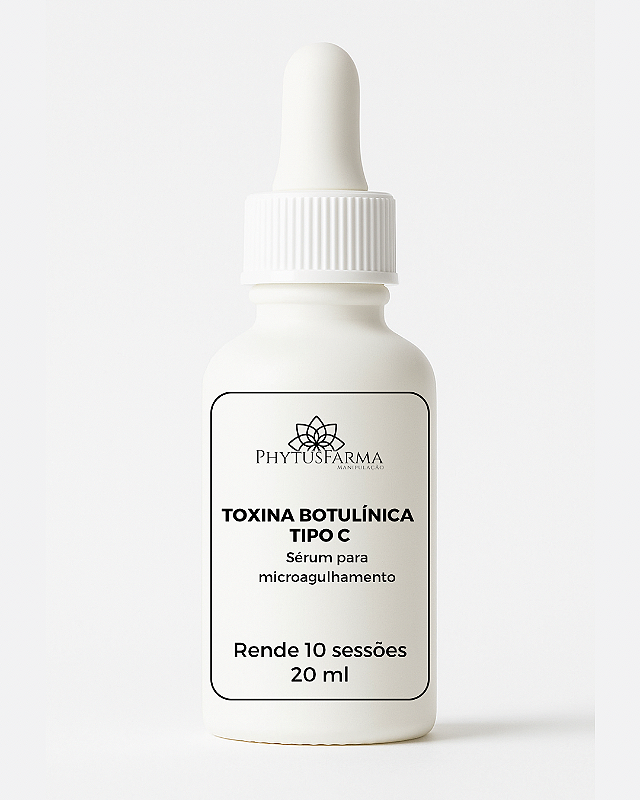SÉRUM - TOXINA BOTULÍNICA C PARA MICROAGULHAMENTO | RENDE 10 APLICAÇÕES