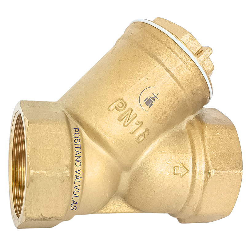 Filtro Y Latão Com Tela De Aço Inox 1