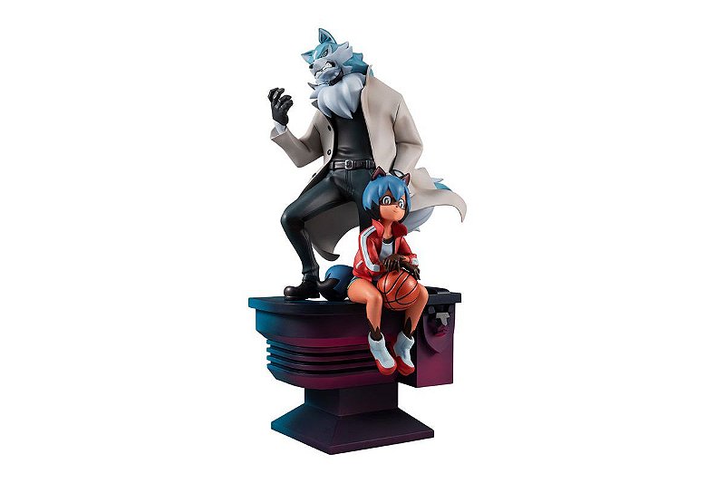 Michiru Kagemori e Shirou Oogami BNA Brand New Animal Megahouse