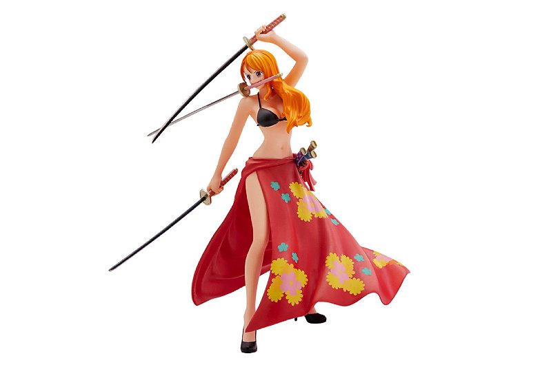 ONE PIECE three sword style NAMI ２個セット Nami Three Sword Style One Piece Magazine Figure Bandai - Prime