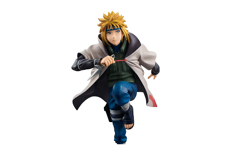 Naruto figura shippuden oversize quarto hokage namikaze minato