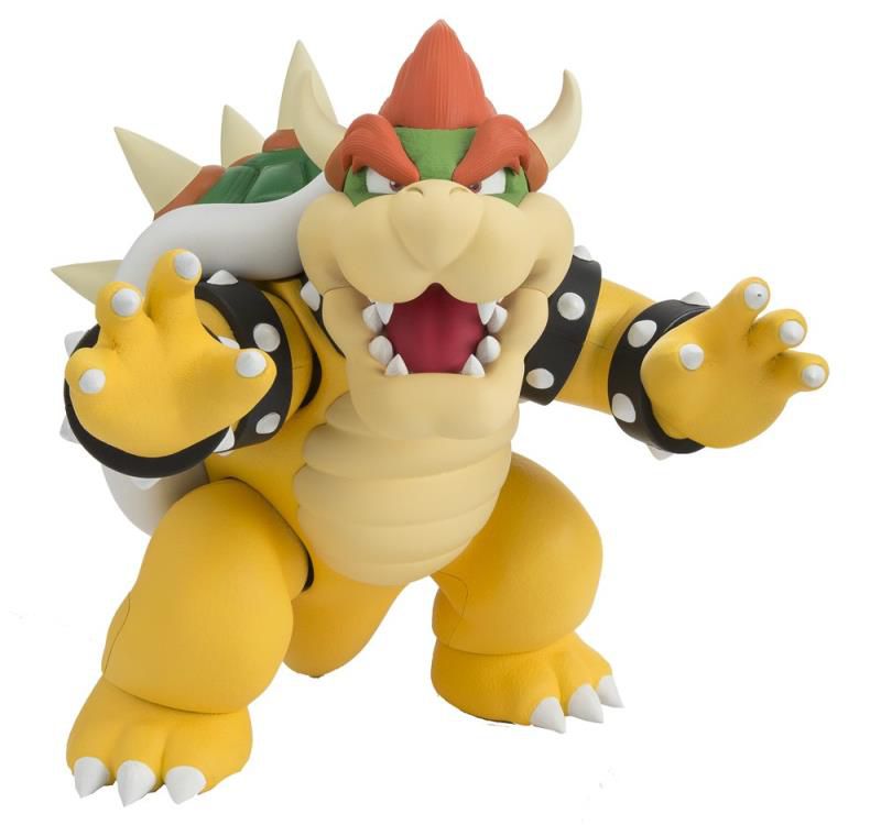 Super Mario Figura Bowser com Funções 18cm