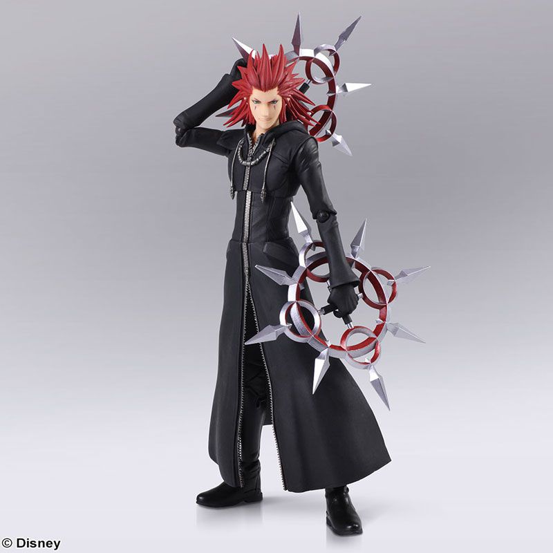 お*く様 未開封 KINGDOM HEARTS III Axel フィギュア ア Axel Kingdom Hearts III Bring Arts Square Enix Original - Prime