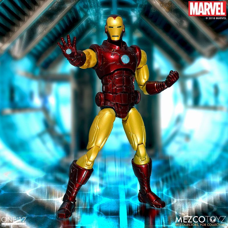 Homem de Ferro Marvel Comics One:12 Collective Mezco Toyz - Prime