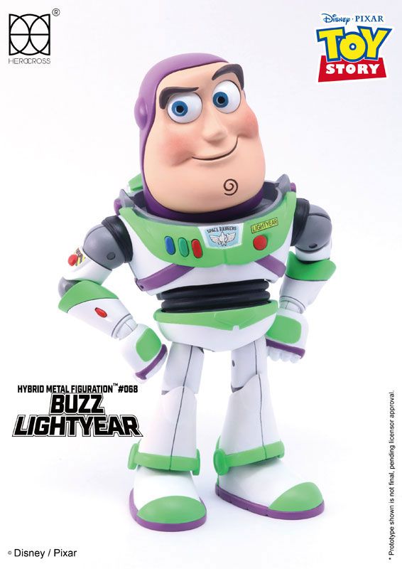 Buzz Lightyear Toy Story Hybrid Metal Figuration Hero Cross