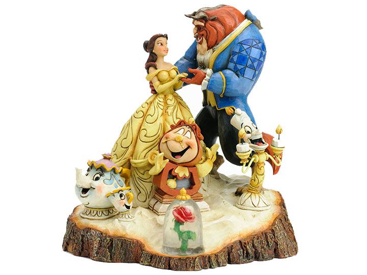 Disney Traditions Belle フィギュア Bela e a Fera Disney Traditions Enesco Original - Prime