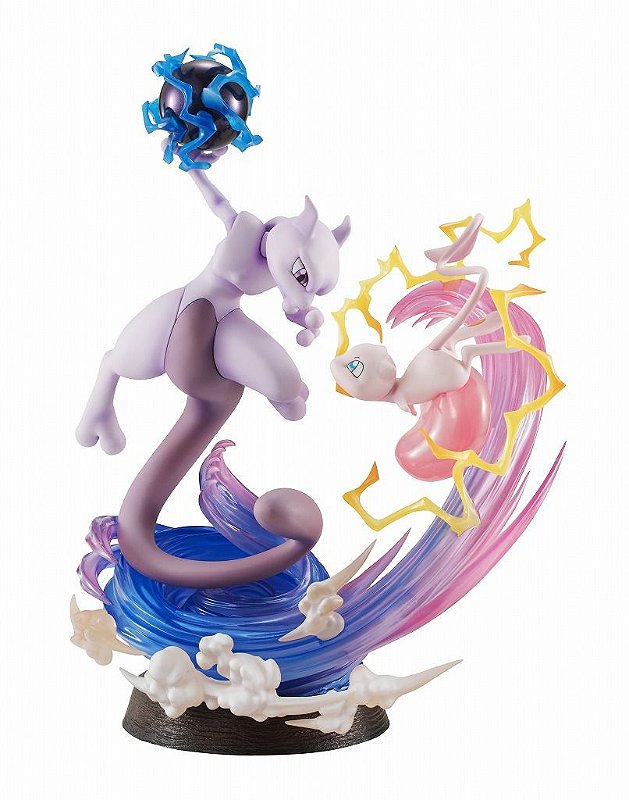 Mewtwo Pokémon Mega Evolução X Pelúcia Licenciada 30cm Mew