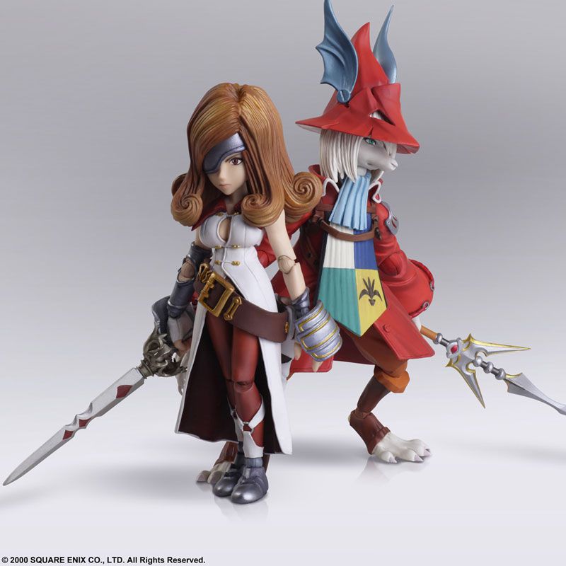 激レア！【未開封】FINAL FANTASYIX BRING ARTS セット Freya Crescent & Beatrix Final Fantasy IX Bring Arts Square Enix