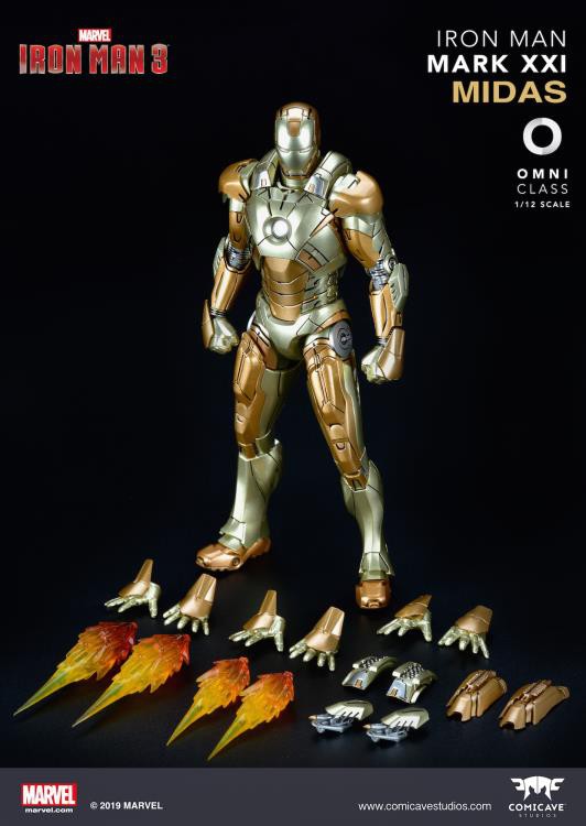 Homem de Ferro Mark 21 Midas Homem de Ferro 3 Comicave Studios