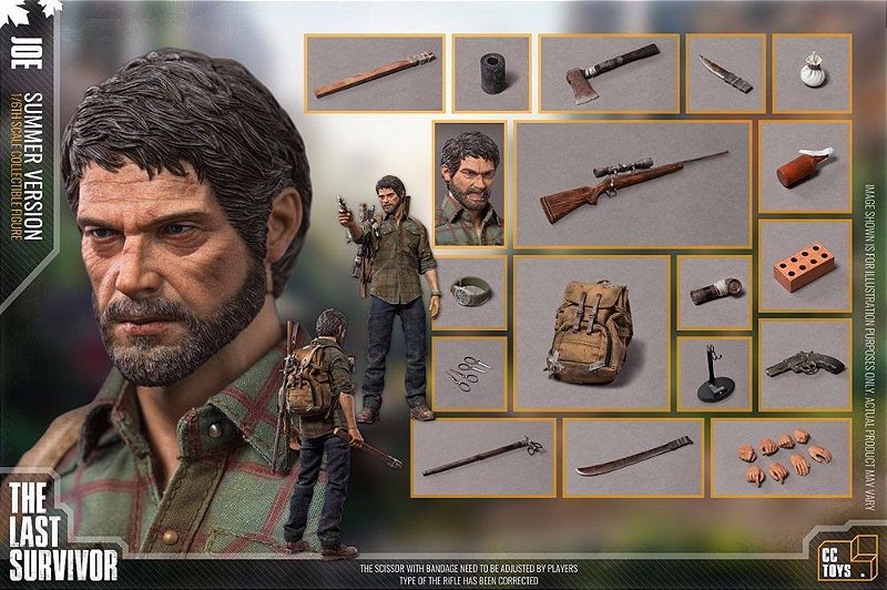 Joel Summer version The Last of Us 1/6 CC Toys - Prime