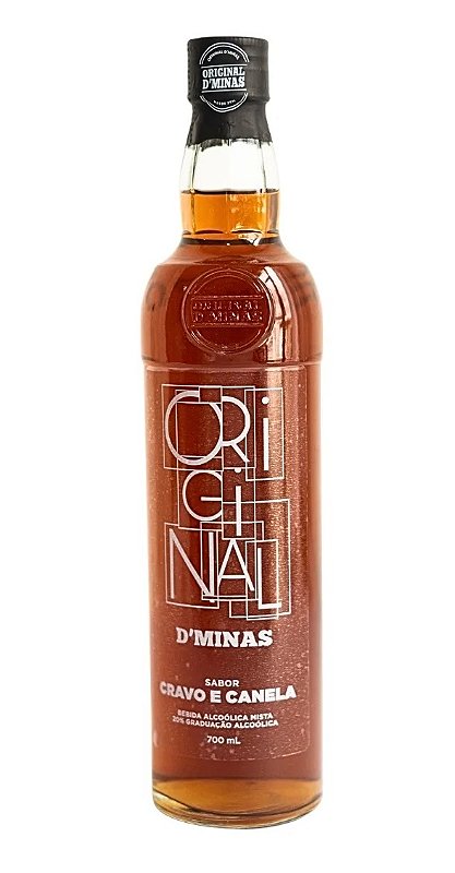 Cachaça de Sabor Cravo e Canela Original d'Minas 700ml - rios3cachaca