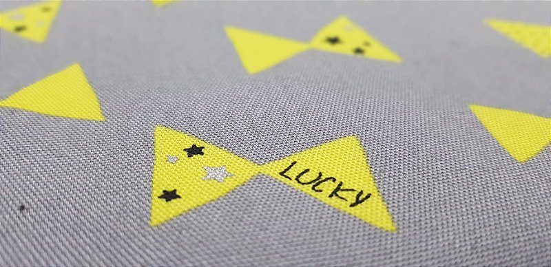 Lucky Tie. Algodão+Linho Japonês. 3400014 (50x55cm)