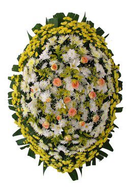 Coroa de Flores Velório Brasília 4 | Entrega Grátis | Dizeres Grátis