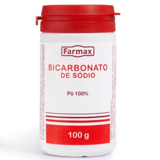 BICARBONATO DE SODIO POTE 100GR FARMAX 7896902206380 - FarmaViver ...
