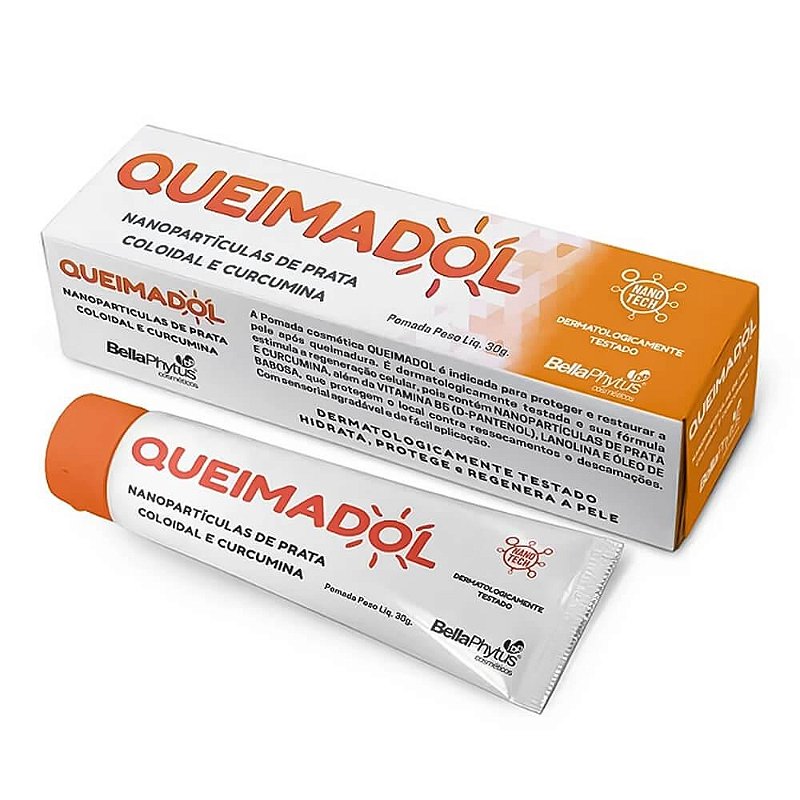 QUEIMADOL POMADA 30G BELLAPHYTUS - FarmaViver - Farmácia Online 24 horas