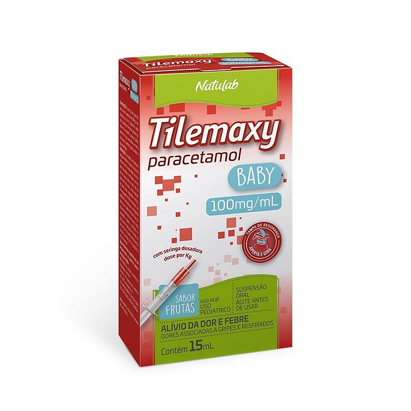 Tilemaxy Baby Paracetamol 15ml Natulab - FarmaViver