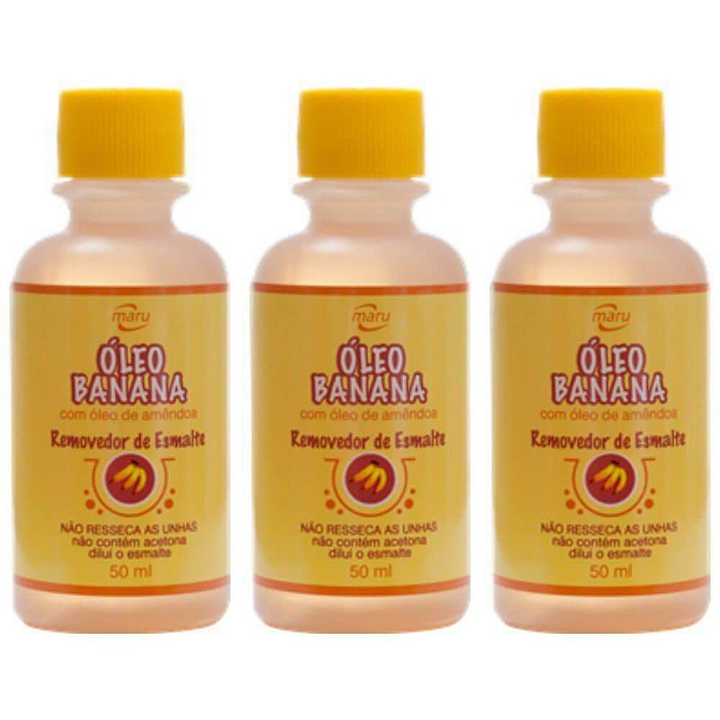 Maru Óleo Banana Removedor De Esmalte - FarmaViver