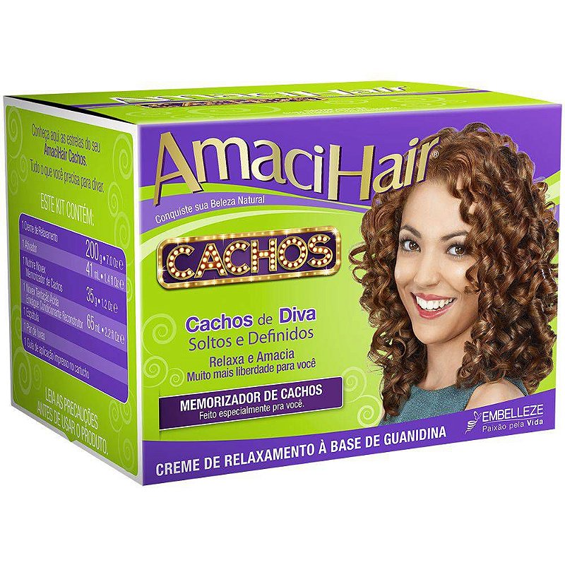 Amacihair Creme Relaxante Tradicional Kit - FarmaViver