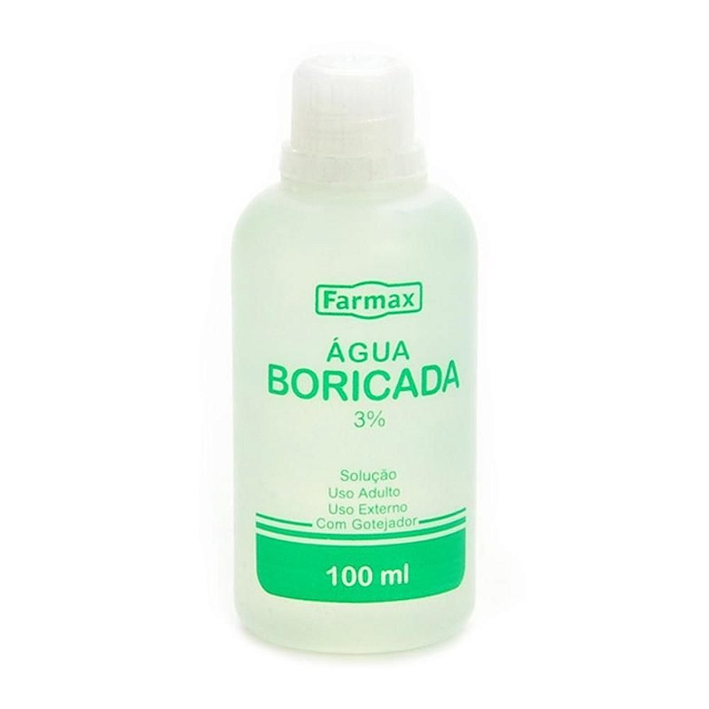 Agua Boricada Farmax 100ml - FarmaViver - Farmácia Online 24 horas