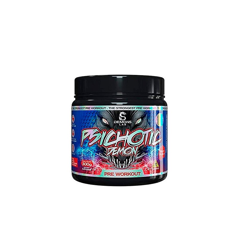 PSICHOTIC DEMON DEMONS LAB - 300G - Ninja Suplementos Curitiba - Loja ...