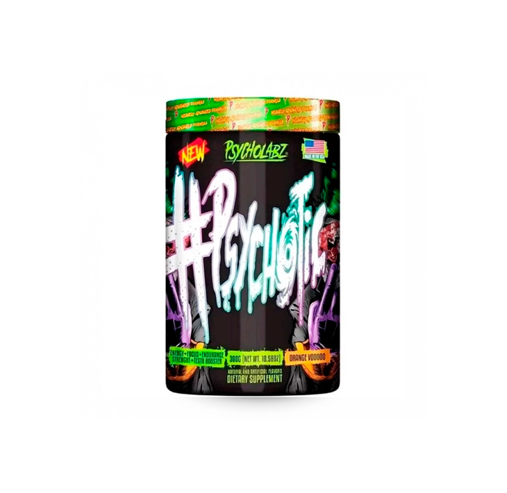 PSYCHOTIC PSYCHOLABZ - 300G - Ninja Suplementos Curitiba - Loja
