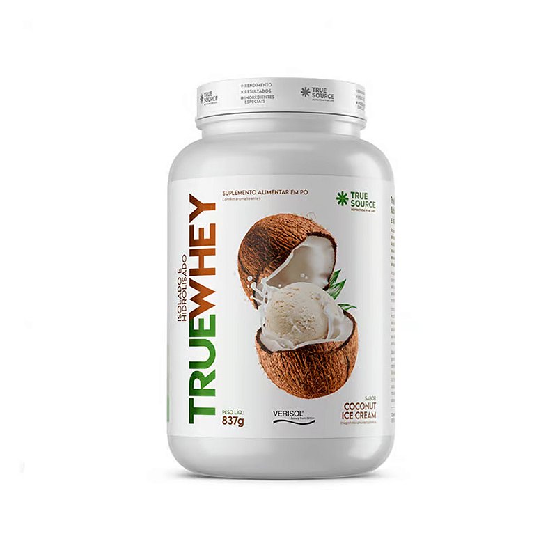 TRUEWHEY TRUE SOURCE - 837G - Ninja Suplementos Curitiba - Loja