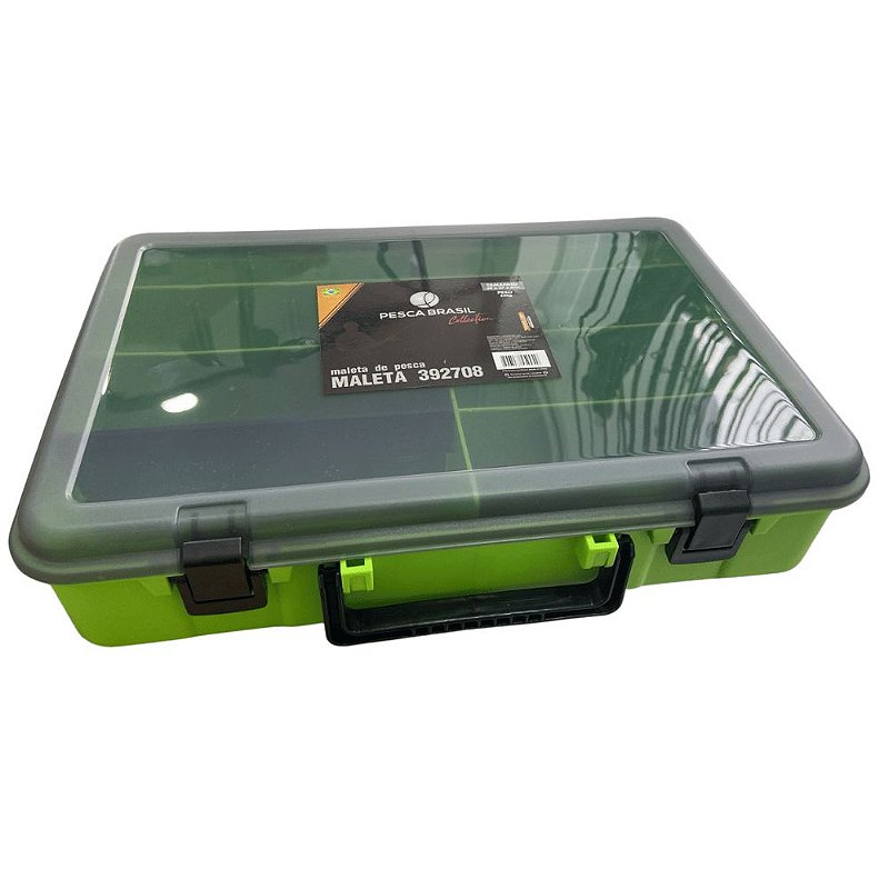 MALETA ORGANIZADORA PESCA BRASIL 392708 VERDE - SCPesca