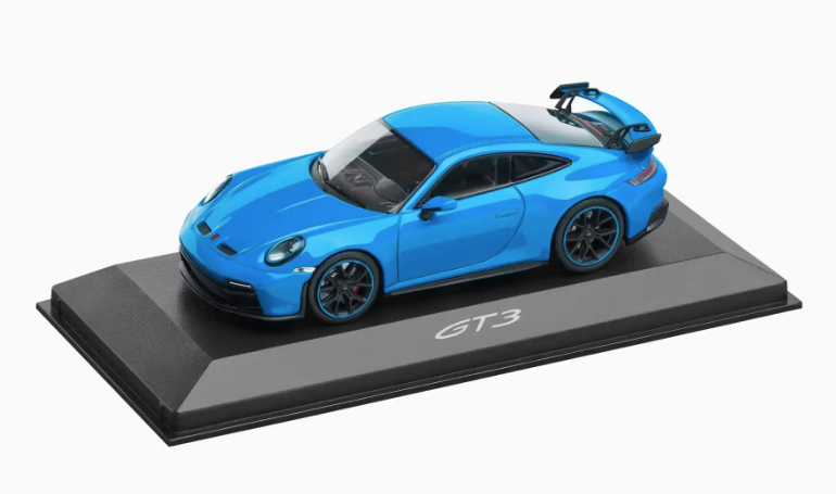 【正規品直輸入】 992 GT3 911 Porsche Miniatura Escala Shark Azul - 1:43 乗用車