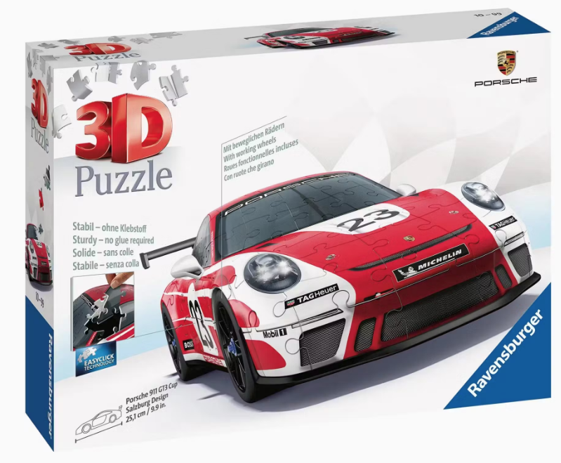 Conjunto de Jogos Playmobil® GT3 Cup - Diversão Garantida