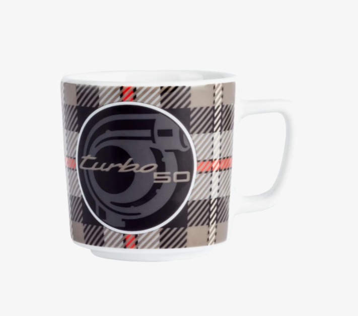 Caneca de Espresso 50 Anos Turbo | Multicores Exclusivas - Porsche