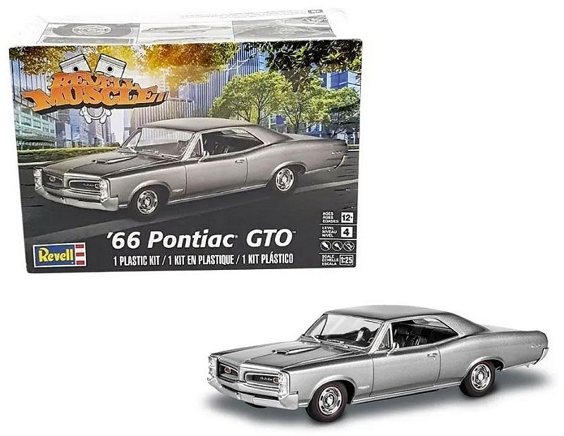 Pontiac GTO 1966 - 1/25 - Revell 85-4479 - BLIMPS