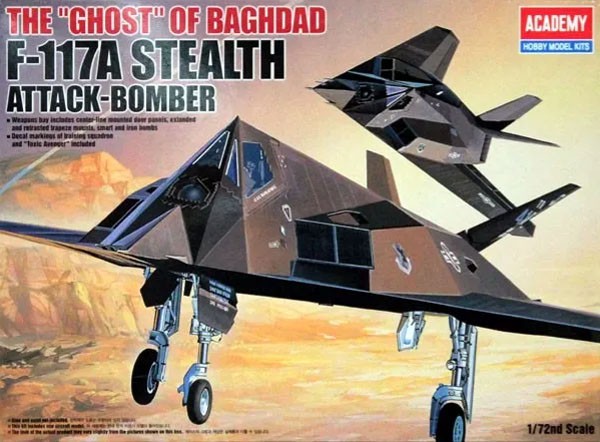 F-117A Stealth - 1/72 - Academy 12475 - BLIMPS