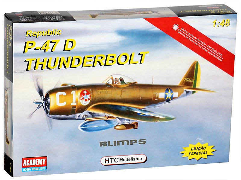 Republic P-47D Thunderbolt FAB - 1/48 - HTC 48003 - BLIMPS