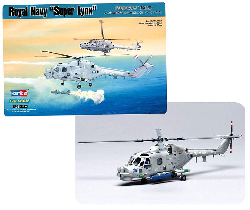 Royal Navy Lynx HMA.8 (Super Lynx) - 1/72 - HobbyBoss 87238 - BLIMPS
