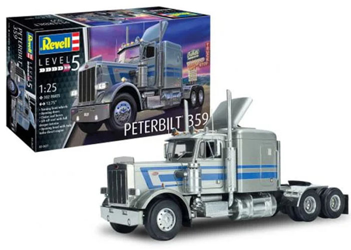 Maquette REVELL Peterbilt Firetruck 1/25 - Camion De Pompier - Réf: 7529