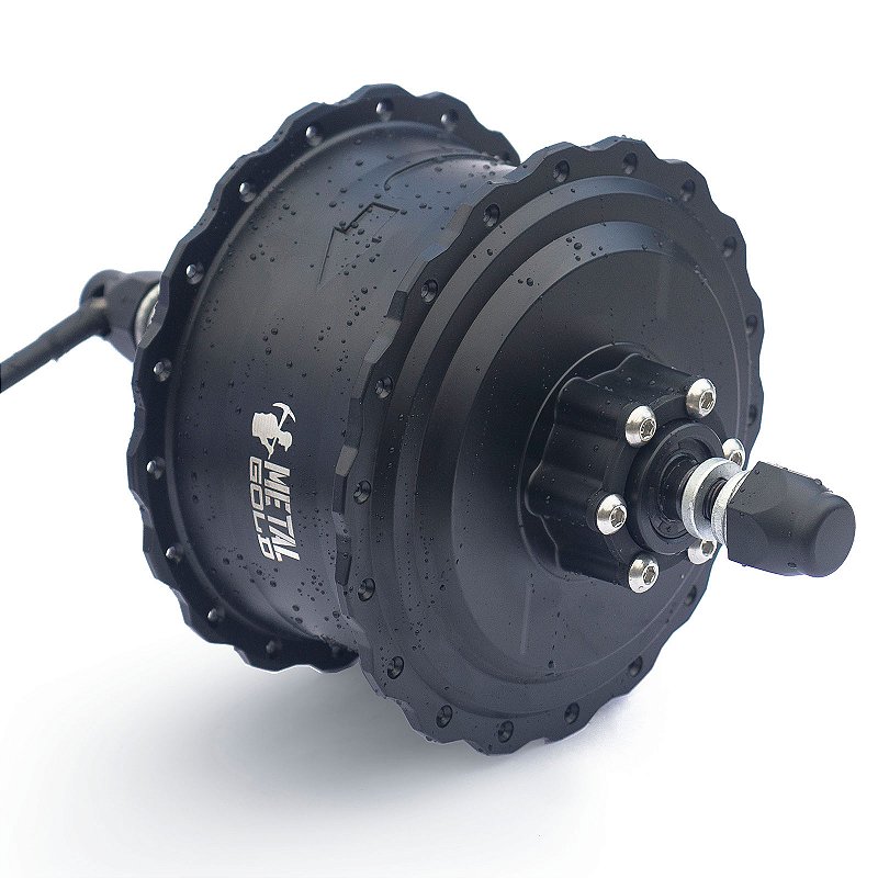 Motor Eletrico para Bicicleta 500w 48v Fatbike Metal Gold