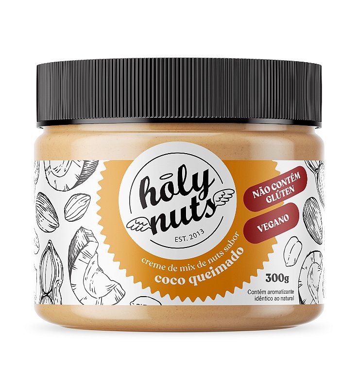 Creme de Amendoim Com Whey e Xylitol Mais Mu (450g) - Holy Nuts