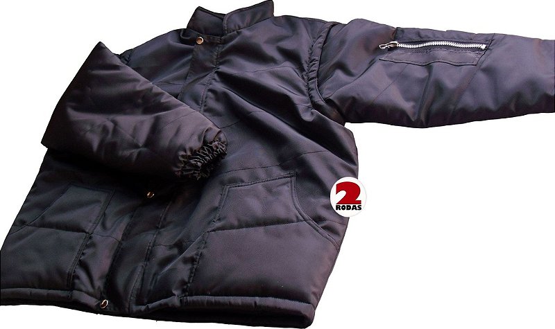 Jaqueta Moto Tradicional Preto