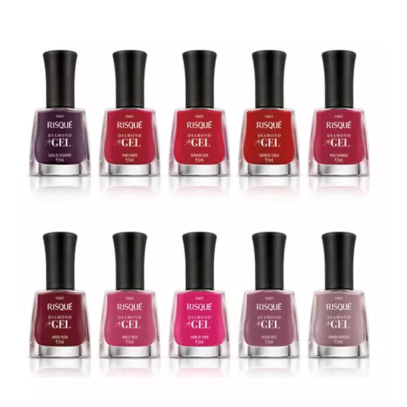 Esmalte Risqué Diamond Gel 2025