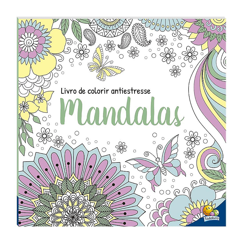 Livro de Colorir Mandalas para Acalmar - Papel Picado - Papelaria,  presentes, Scrapbook, decoração e muito mais