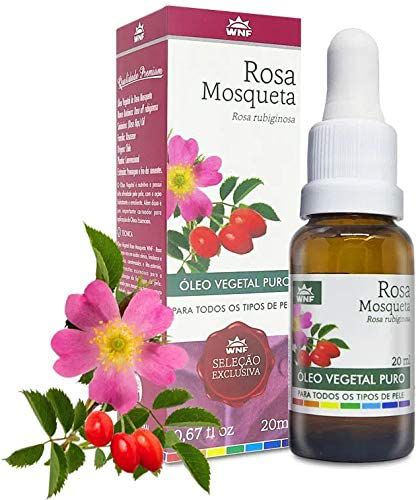 Óleo Vegetal Rosa Mosqueta Puro para o Rosto 20 mL | WNF - Flores de ...